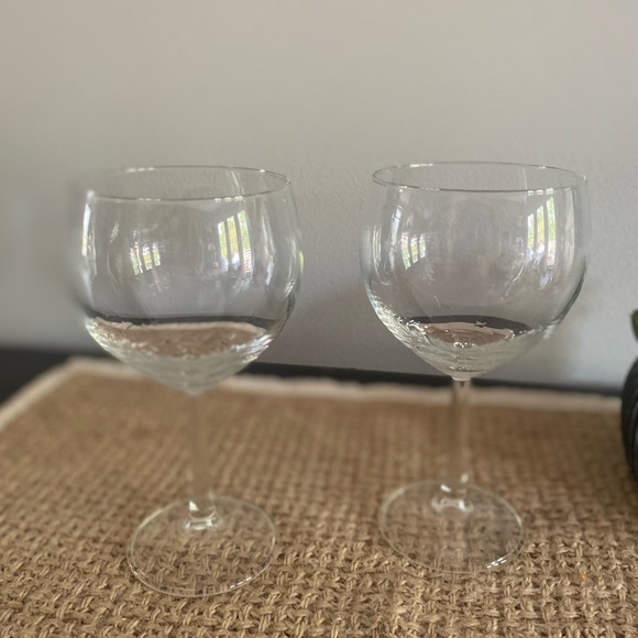 SET OF 2 GERMAN VINTAGE CRYSTAL WINE GLASSES - Picture 3 of 9